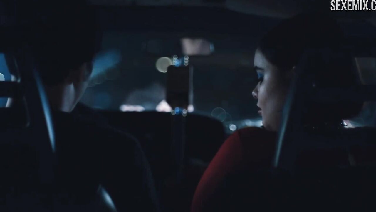 Barbie Ferreira blowjob in car, scene in - Euphoria