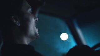 Barbie Ferreira blowjob in car, scene in - Euphoria