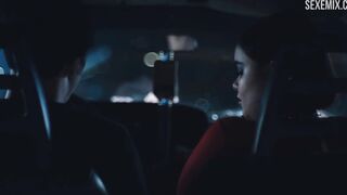 Barbie Ferreira blowjob in car, scene in - Euphoria