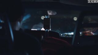 Barbie Ferreira blowjob in car, scene in - Euphoria