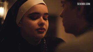 Barbie Ferreira gets cunnilingus in a bathroom, scene - Euphoria