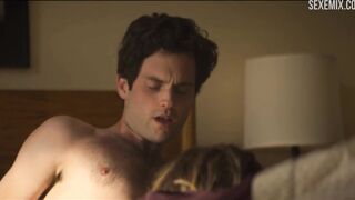 Victoria Pedretti morning sex, sex scene in You