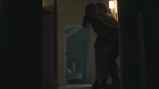 Victoria Pedretti Sex Near The Wall scene in You