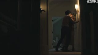 Victoria Pedretti Sex Near The Wall scene in You