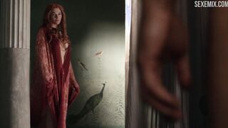 sexy Lucy Lawless Nude Scene in Spartacus