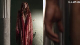 sexy Lucy Lawless Nude Scene in Spartacus