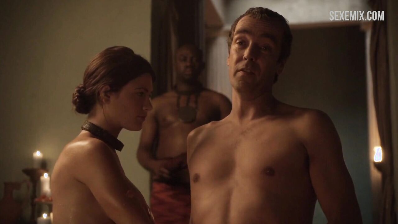 Sex Slave Laura Surrich Gets Doggystyled scene in Spartacus