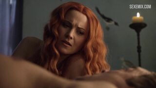 Slave girl Aria Dickson having sex, scene in Spartacus