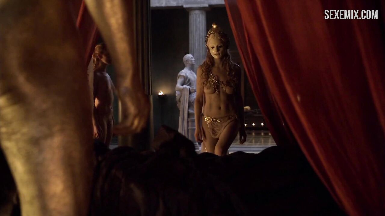 Viva Bianca best sex scene from series Spartacus