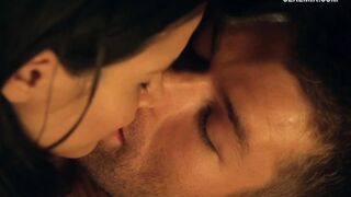 Katrina Law breats sex scene in Spartacus