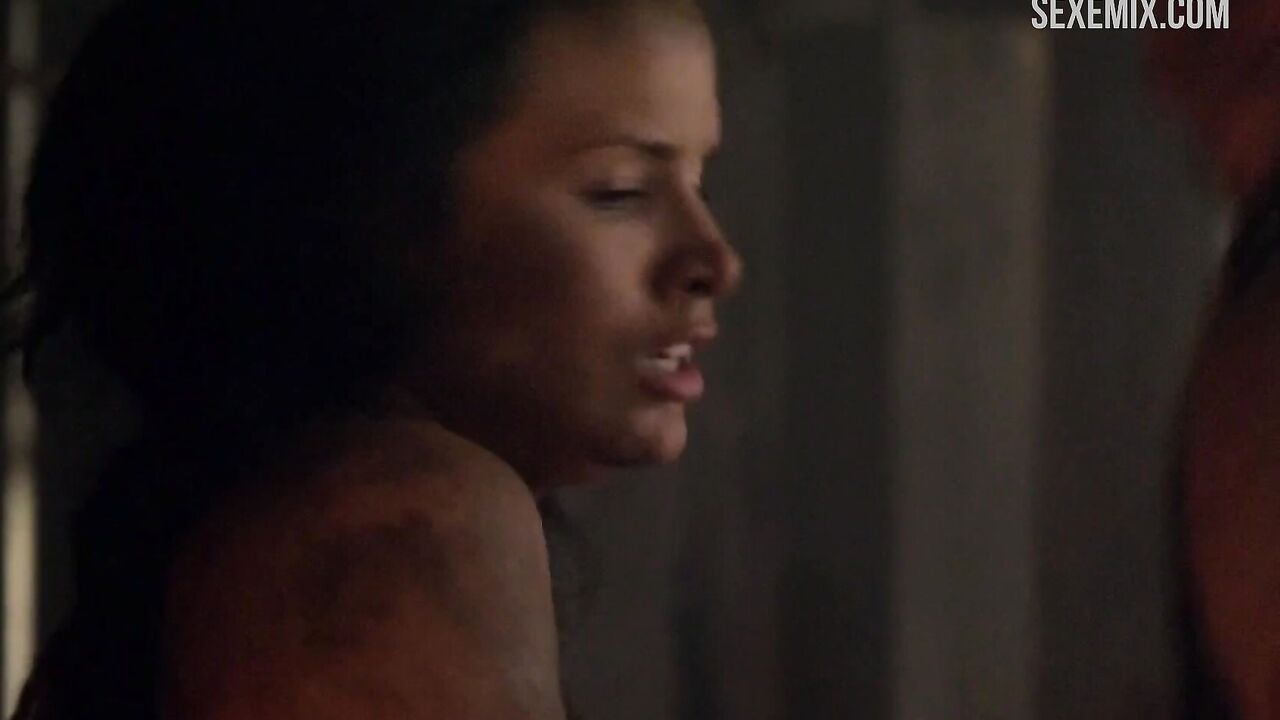 Katrina Law rape attempt scene - Spartacus