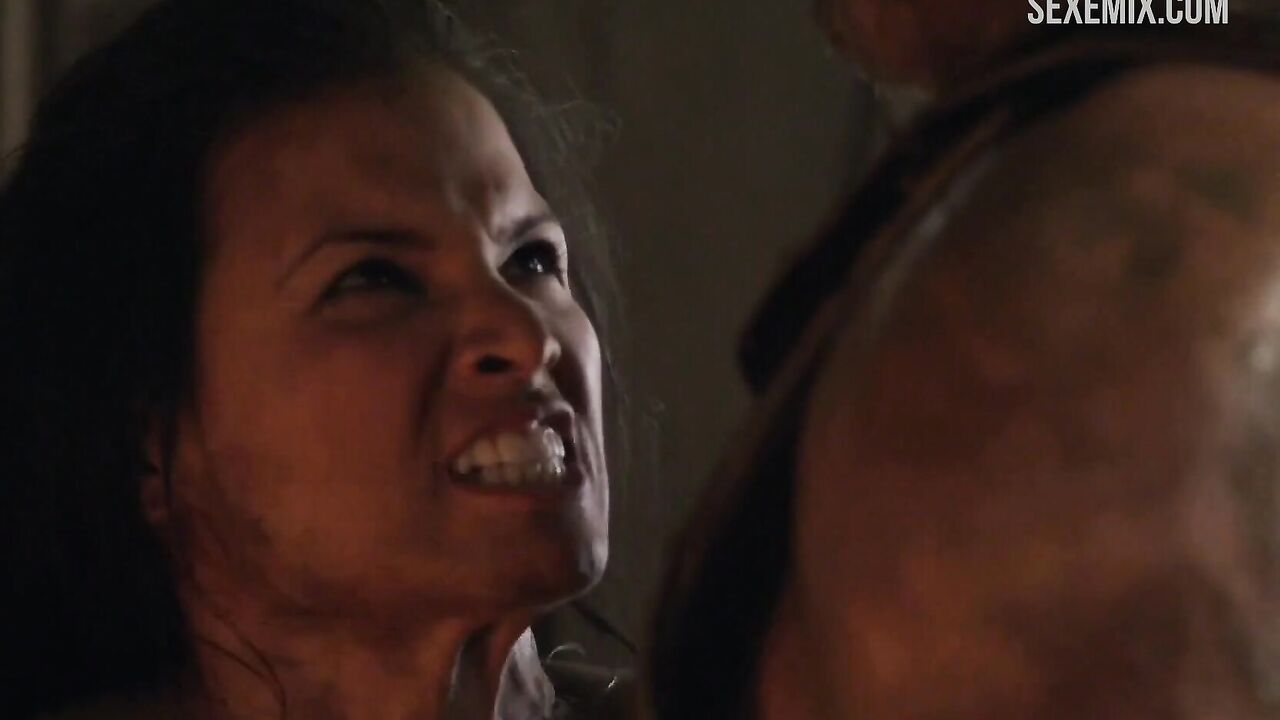 Katrina Law rape attempt scene - Spartacus