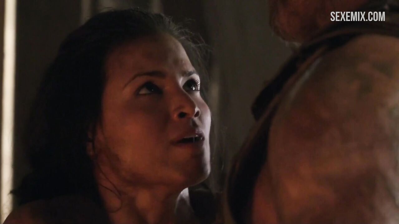 Katrina Law rape attempt scene - Spartacus