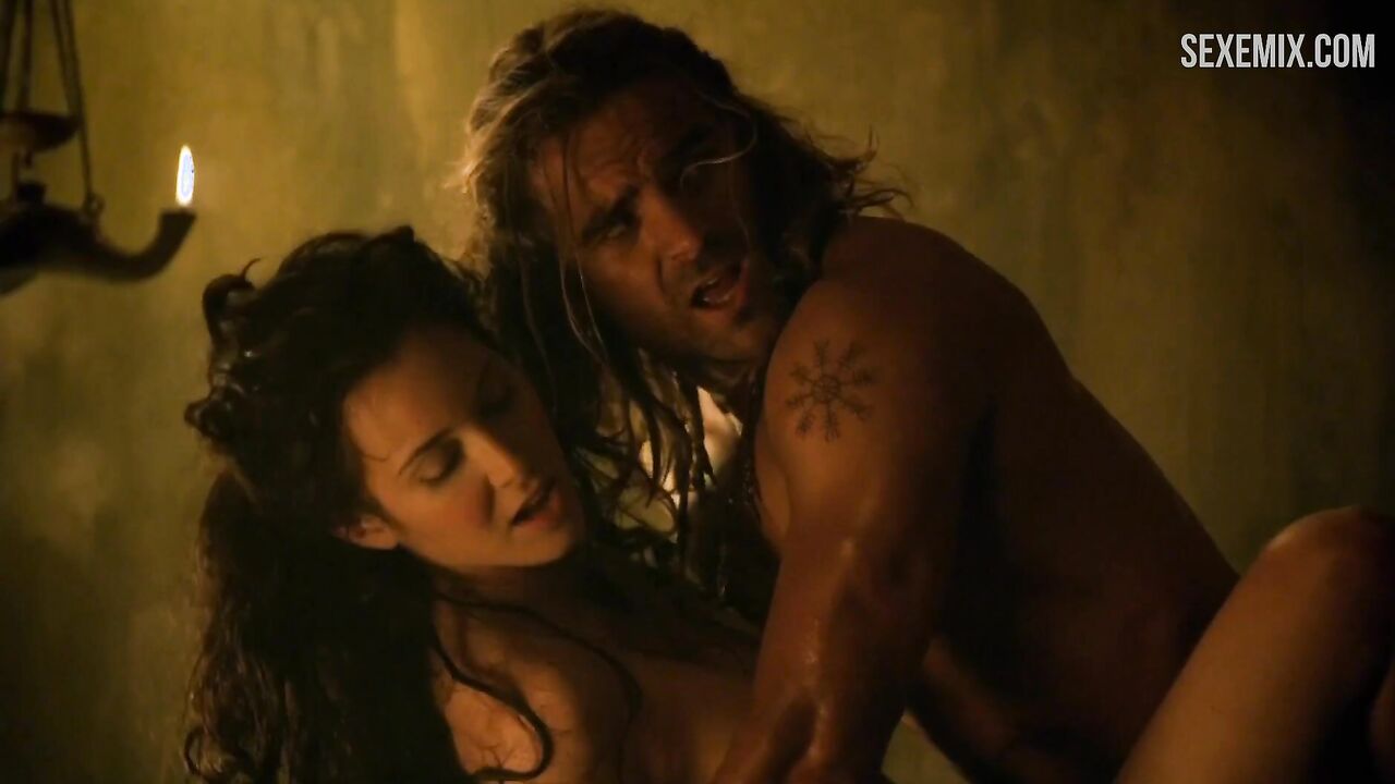 Delaney Tabron sex scene in - Spartacus