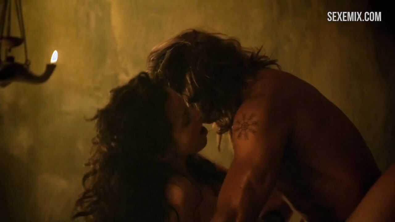 Delaney Tabron sex scene in - Spartacus