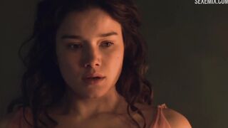 Hanna Mangan Lawrence sex scene in Spartacus