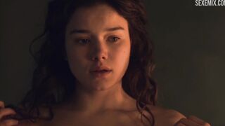 Hanna Mangan Lawrence sex scene in Spartacus