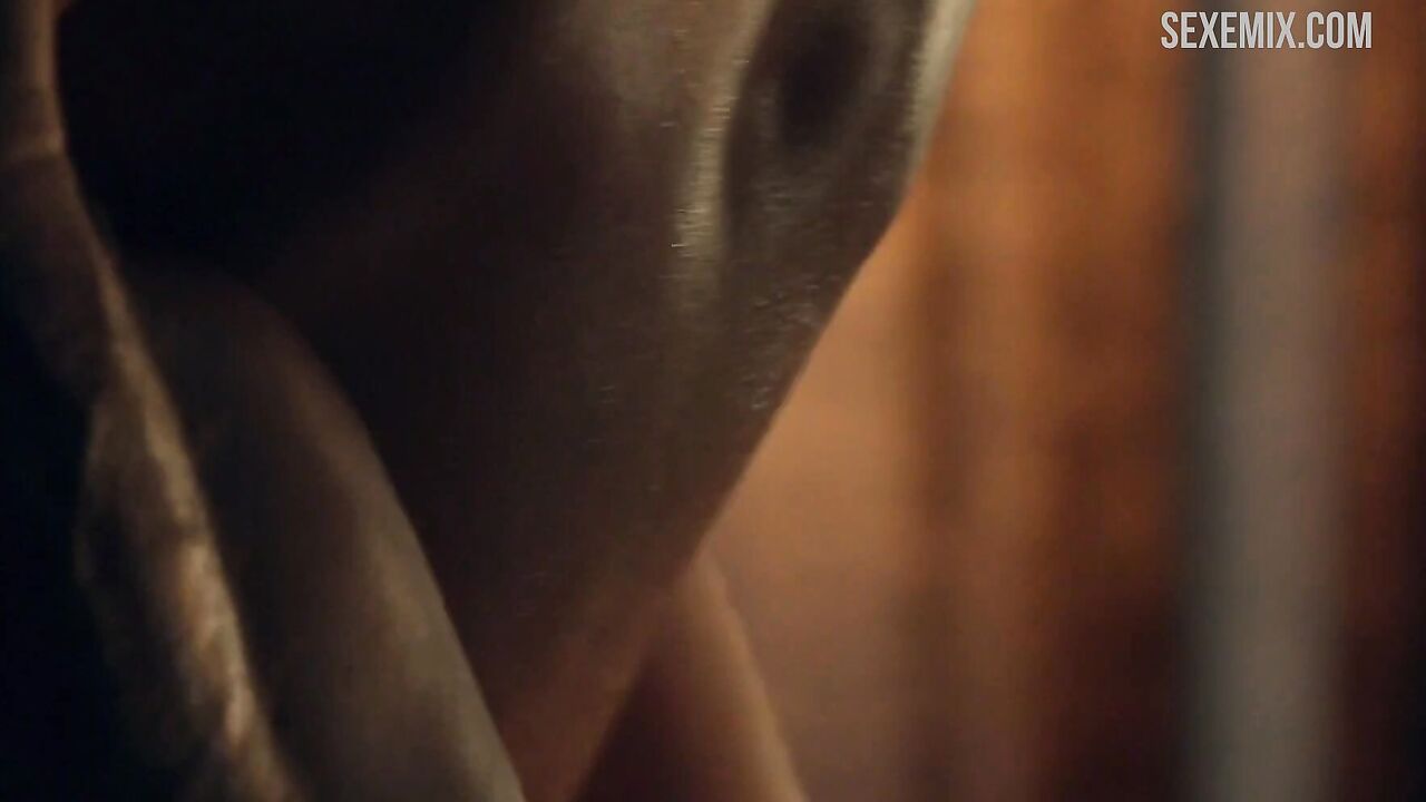 Sex slave Bonnie Sveen Breasts Scene in Spartacus