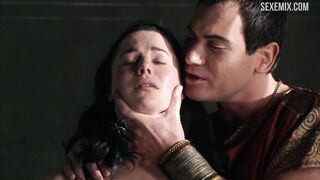 Slave Jessica Grace has sex with a gladiator, scene in Spartacus