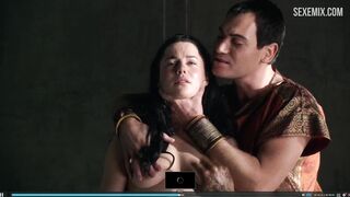 Slave Jessica Grace has sex with a gladiator, scene in Spartacus