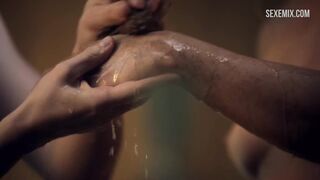 Naked Anna Hutchison Bathing, scene in - Spartacus