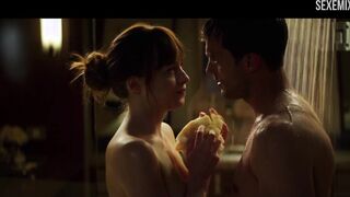 Dakota Johnson nude scene in Fifty Shades Darker