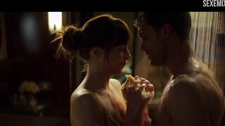 Dakota Johnson nude scene in Fifty Shades Darker