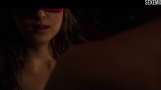 Dakota Johnson fucking in BDSM room, scene in - Fifty Shades Darker