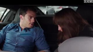 Dakota Johnson Fucking in car scene in "Fifty Shades of Freedom"