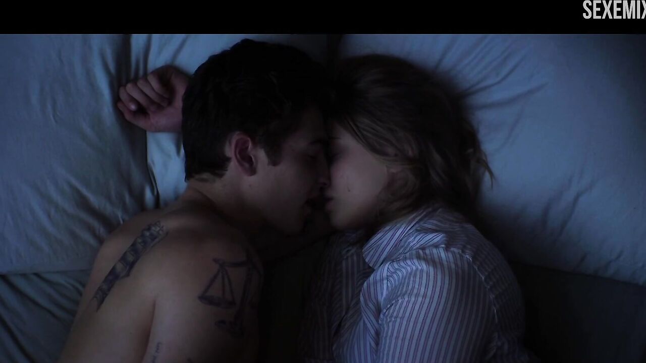 Josephine Langford Sexy scene in bed - After We Collided