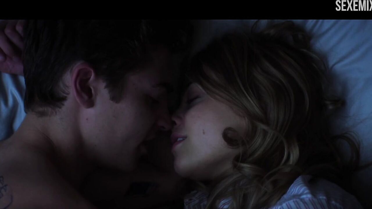 Josephine Langford Sexy scene in bed - After We Collided