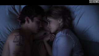 Josephine Langford Sexy scene in bed - After We Collided