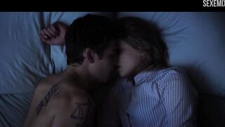 Josephine Langford Sexy scene in bed - After We Collided