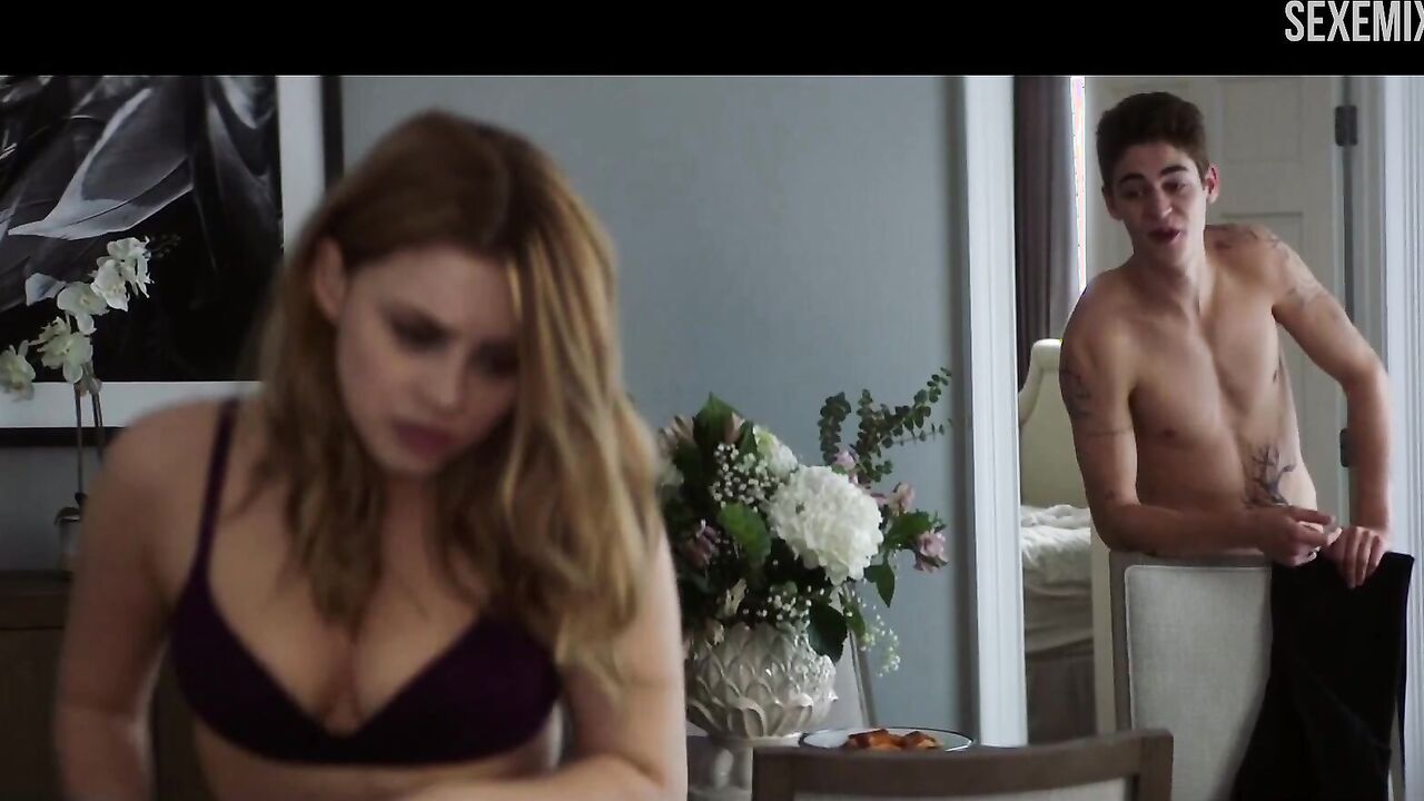 Sexy Josephine Langford Underwear Scene in After We Collided