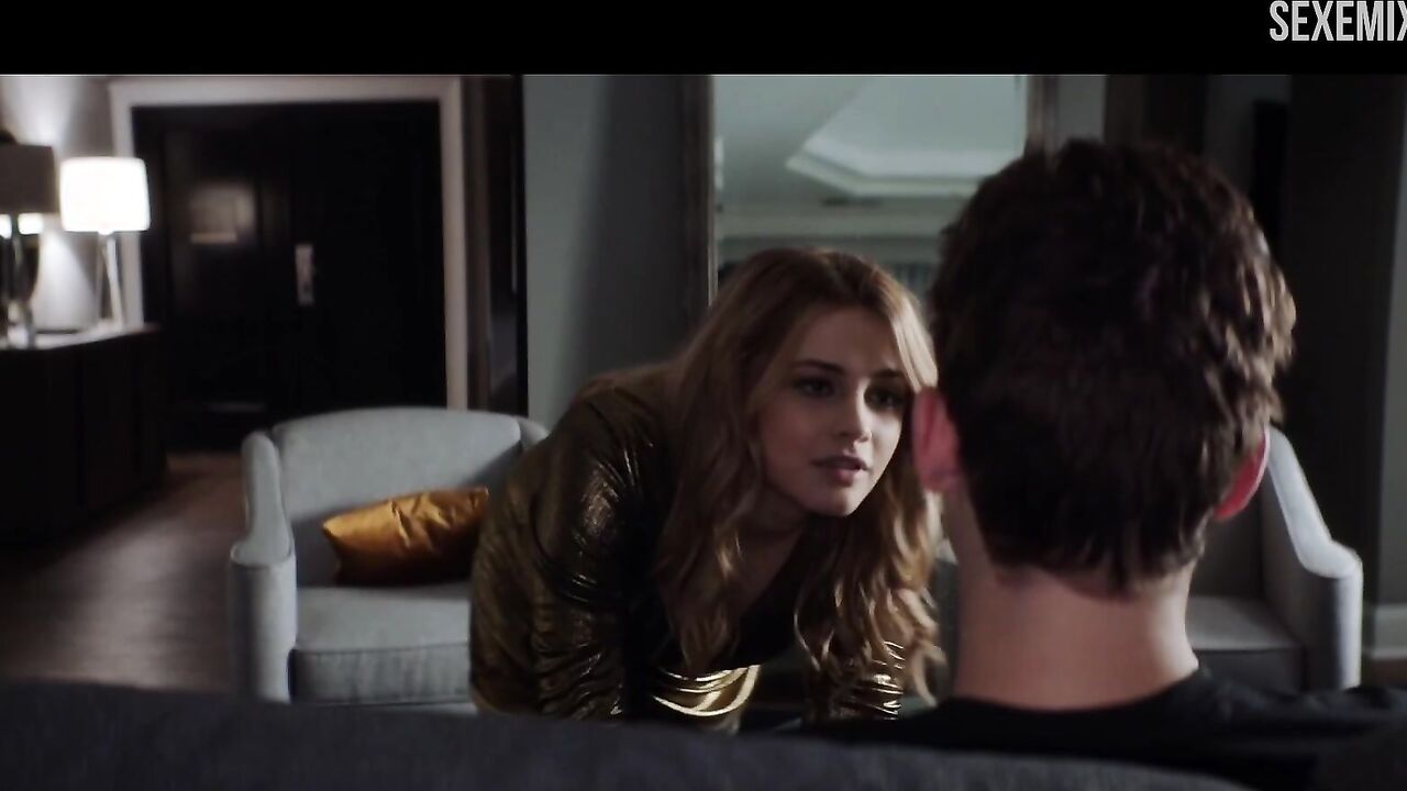 Josephine Langford Clothed Bed Fuck Scene - After We Collided