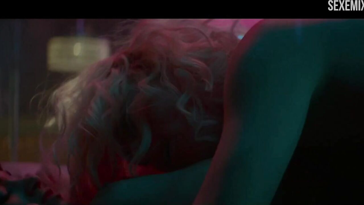 Sexy Sofia Boutella Lesbian scene in Atomic Blonde