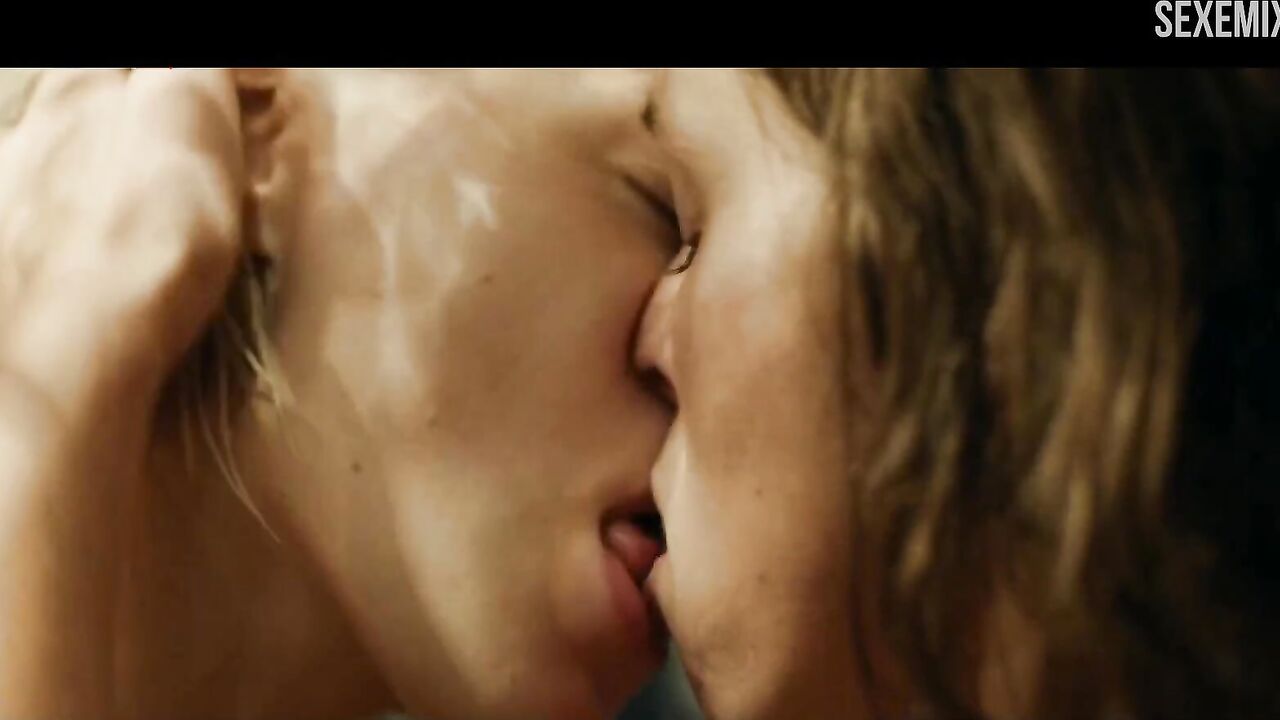 Erika Linder and Natalie Krill Strapon Scene in Below Her Mouth