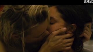 Erika Linder and Natalie Krill Strapon Scene in Below Her Mouth