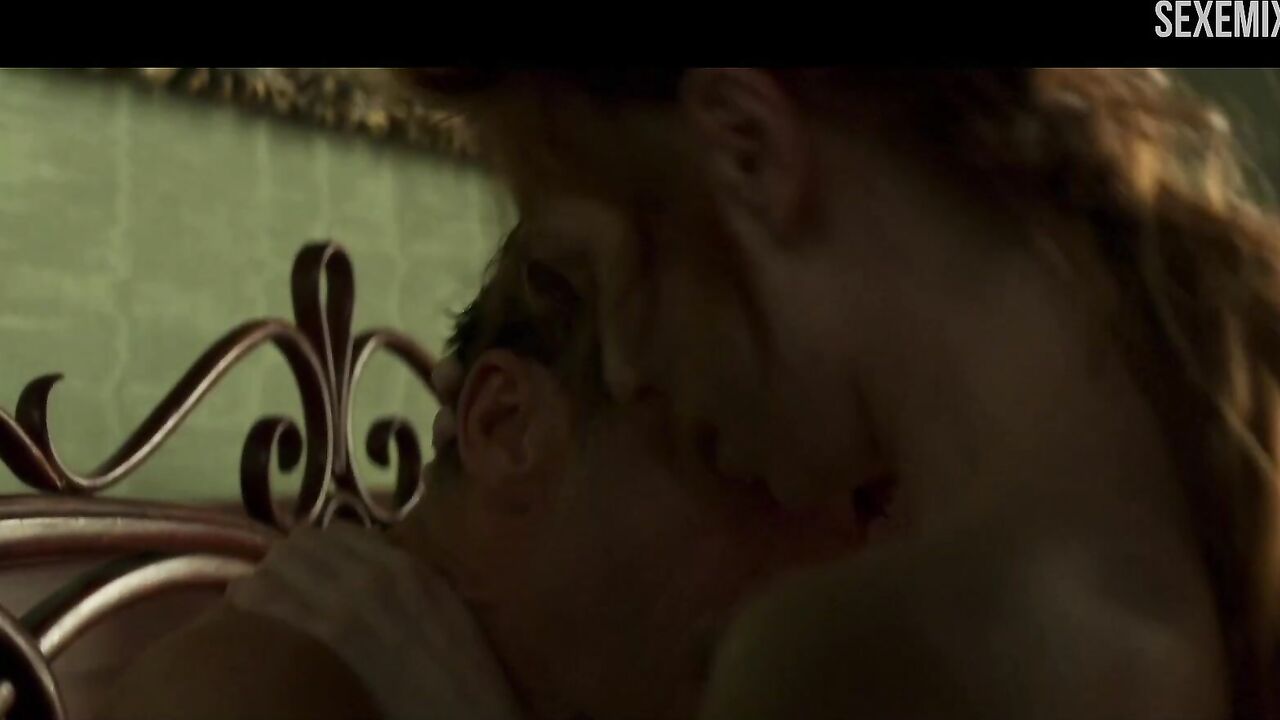 Eleanor Tomlinson fucking in bed scene in Colette