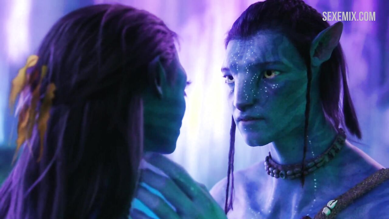 Jake Sully and Neytiri sex scene in Avatar