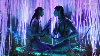 Jake Sully and Neytiri sex scene in Avatar