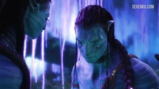 Jake Sully and Neytiri sex scene in Avatar