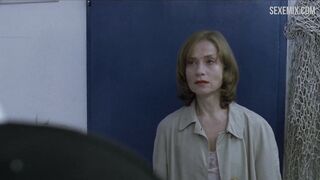 Isabelle Huppert 床でファック、Piano Teacher のシーン