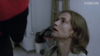 Isabelle Huppert 床でファック、Piano Teacher のシーン