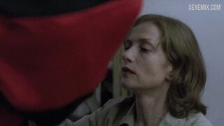 Isabelle Huppert 床でファック、Piano Teacher のシーン