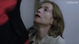 Isabelle Huppert 床でファック、Piano Teacher のシーン