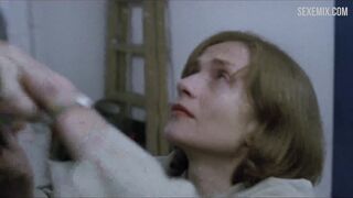 Isabelle Huppert 床でファック、Piano Teacher のシーン