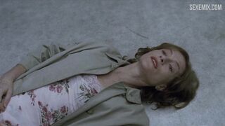 Isabelle Huppert 床でファック、Piano Teacher のシーン