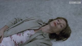 Isabelle Huppert 床でファック、Piano Teacher のシーン