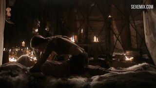 Emilia Clarke Erotic scene in Game of Thrones